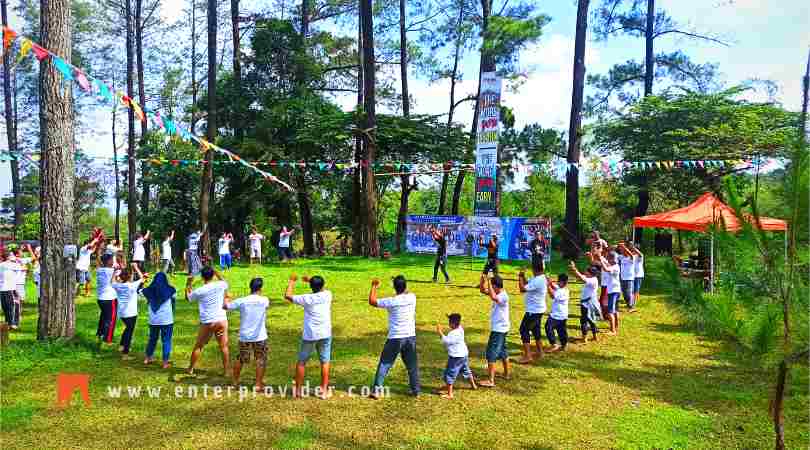 Program Outbound Paintball di Pacet