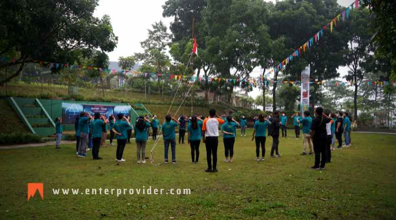 Outbound Motivasi PT Mash Moshem Indonesia