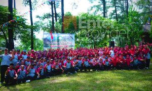 Halal Bi Halal dan Outbound 150 Guru MI Se-Kecamatan Mojowarno Jombang