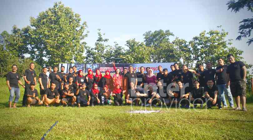 Outbound Team Building PT MPI di Hotel The Alit Pacet