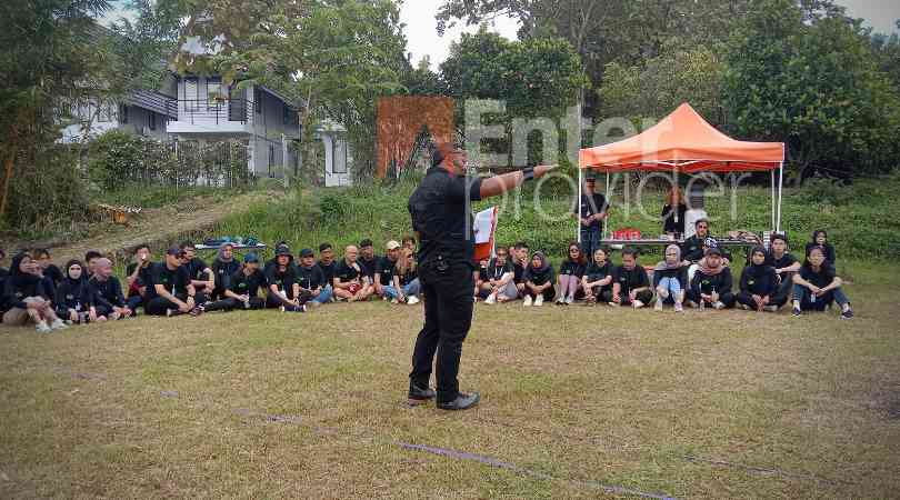 Outbound Training 3D2N The Pionner PT. KPF di The Alit Hotel Pacet