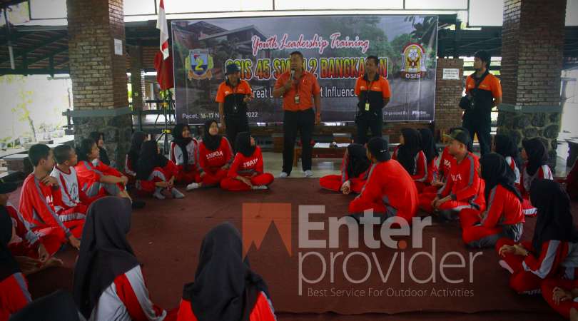 LDKS Osis SMAN 2 Bangkalan Madura di Villa Mediana Pacet